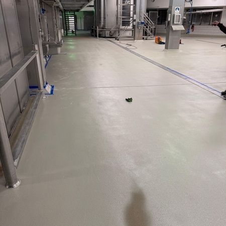 Industriebeschichtung für Böden in der Lebenesmittelproduktion