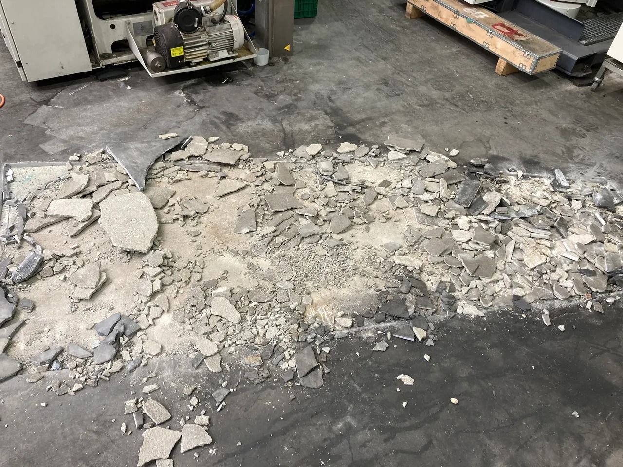 Schadstellen Produktion